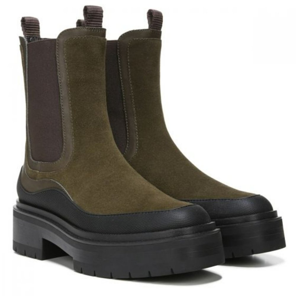 NEW Sam Edelman Alpine Green Lulia Chelsea Boot 7.5